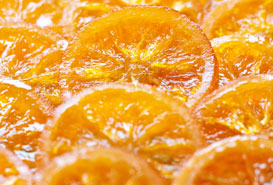 Oranges confites aux épices